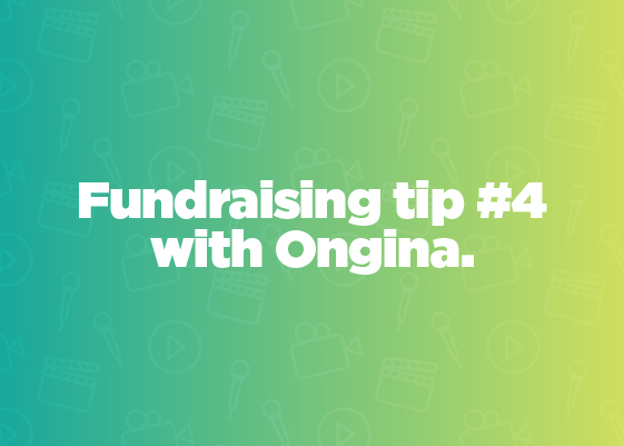 Fundraising Tip #4