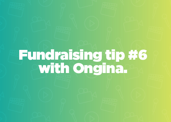 Fundraising Tip #6